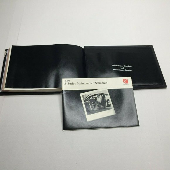Saturn 2000 S-Series Owners Handbook Manual Maintenance Schedule Book Set - Picture 12 of 12